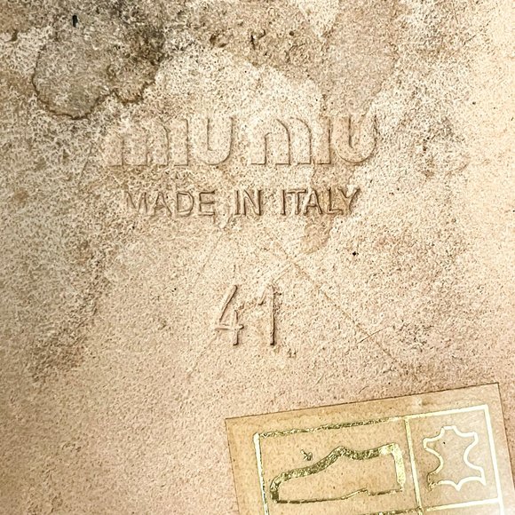 Miu Miu flats- Size 41 - Picture 6 of 9